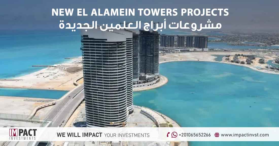 New Alamein Towers - Details of luxury in the heart of the Egyptian coast